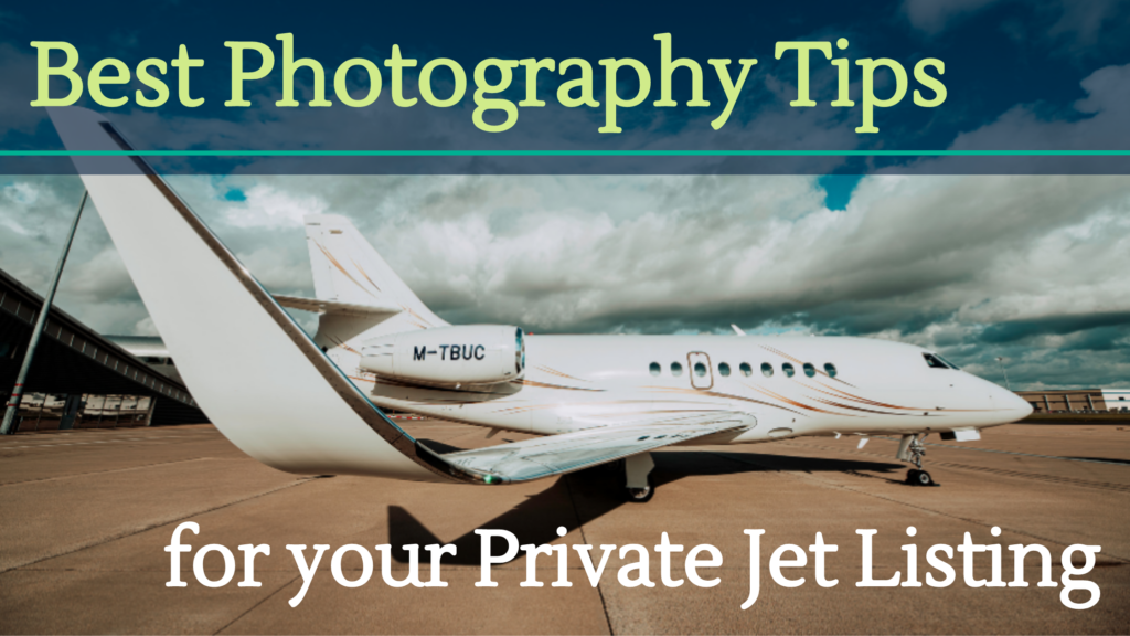 EMMAZE BLOG | Aviation Photography: Best Tips for a Great Private Jet Listing - Blog header image